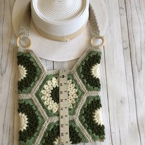 Handmade crochet summer bag